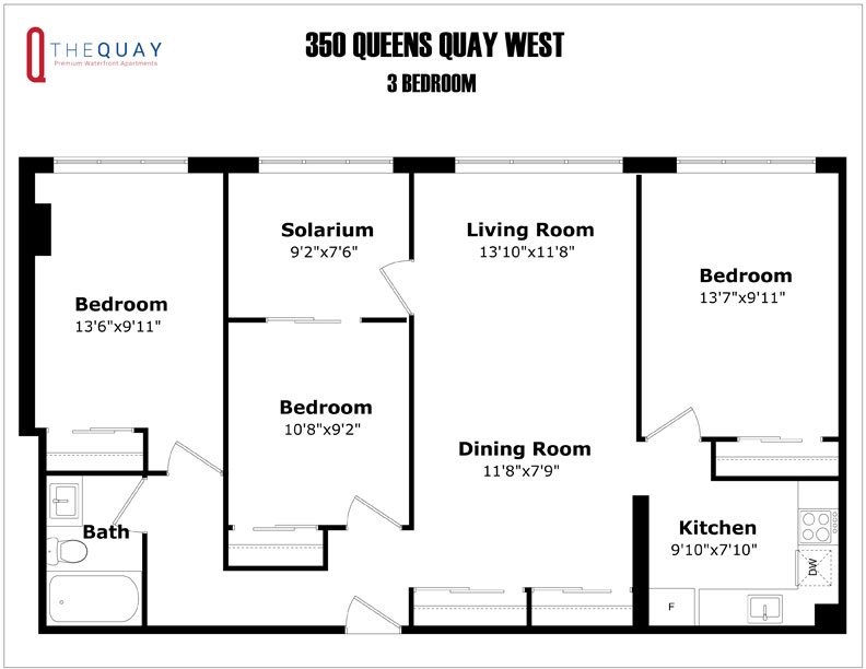 3 Bedroom Floorplan