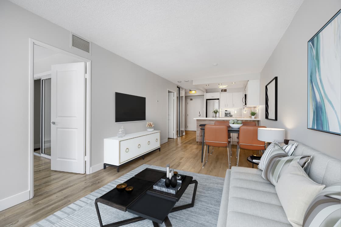 Model Suite - Dining Room & Den